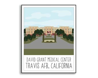 Travis Air Force Base, California, Military Illustration