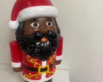 Santa Claus Statue - African American - Black - Melanated