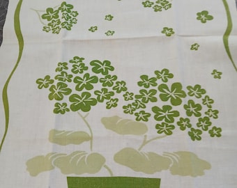 Martex Art Deco Kitchen Tea Towel Mergentime GREEN LAST ONE 1937