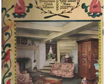 1941 House & Garden Magazine Marguerita Mergentime
