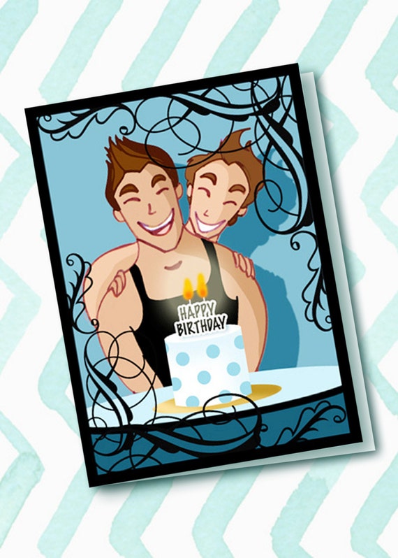 Funny Gay Birthday Card