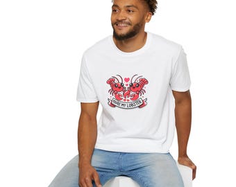 You're My Lobster Unisex T-Shirt | Cute Cartoon Lobsters, Valentine Couple Tee