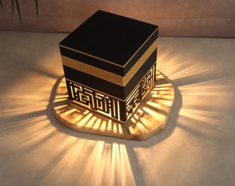 Kaaba Lamp - Islamic Home Decor