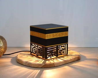 Kaaba Lamp - Islamic Home Decor