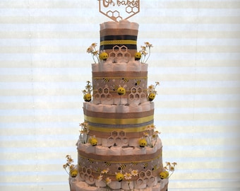 Bumblebee Diaper Cake
