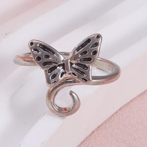Adjustable Butterfly Crochet Ring, Tension Rings For Crochet, Yarn Tension Ring, Yarn Assistant, Knitting Tools, Gift For Knitter