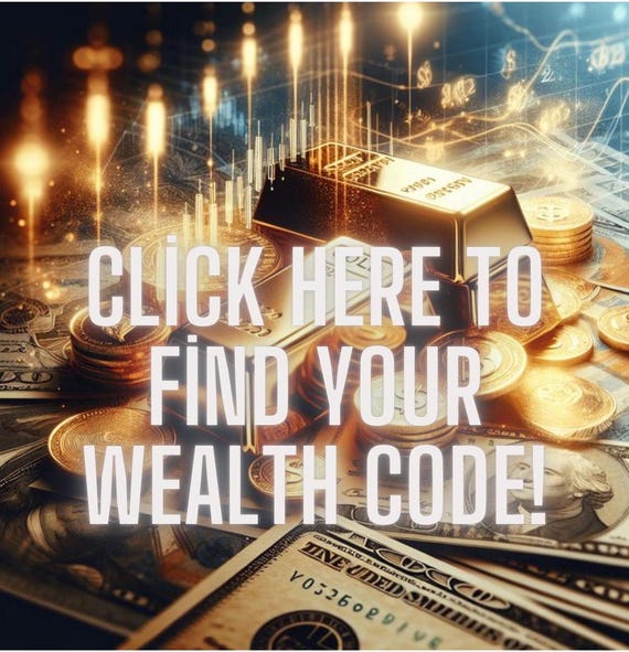 Personalized 4-digit Money Code , 24h Delivery PDF , Wealth  display picture 1