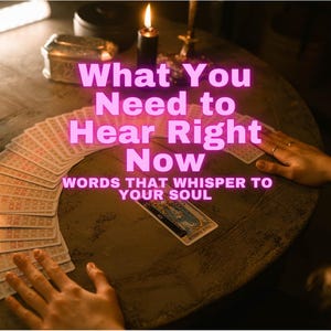 Personal Tarot Reading , What You Need to Hear Right Now , Intuitive PDF Message , Birthdate Based Soul Guidance