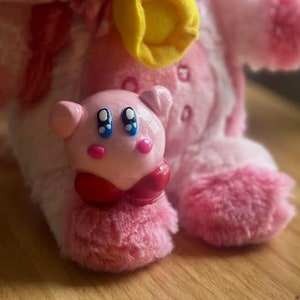 Kirby Desk Friend Figurine/Cute handmade clay art gift