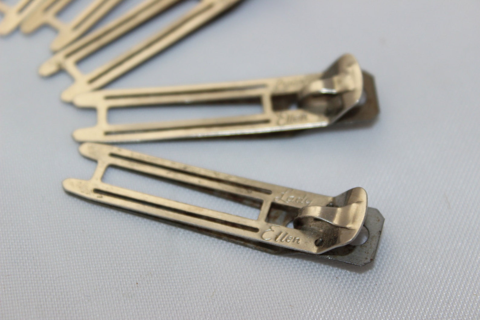 Vintage Lady Ellen Pin Curl Hair Clips Etsy