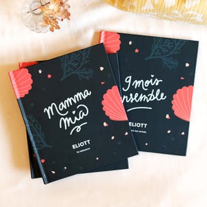 Album Deuxième année Bébé | 100% sur-mesure | Livre de naissance personnalisé | À créer depuis votre mobile | Marin