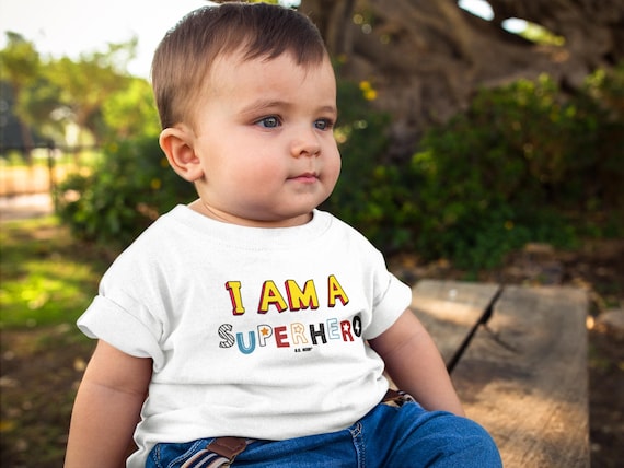 Infant I Am A Superhero Tee
