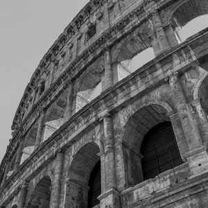 Ancient Ruins, Digital Download, Black and White Photo, House Decor, Printable Photo