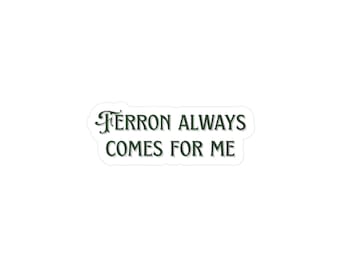 Alchemised Quote Vinyl Sticker, Dramione Fan Art