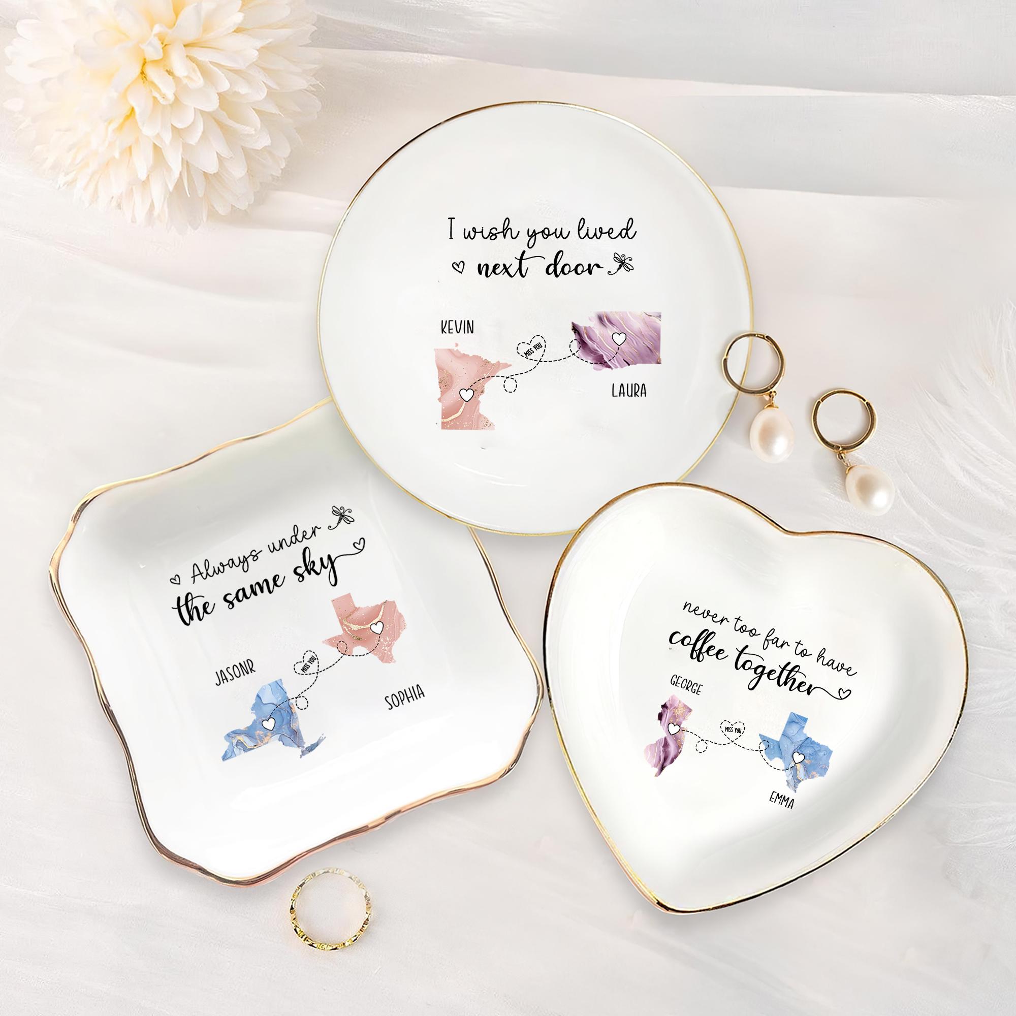 Custom Long Distance Friendship Gift Personalized Best Friends