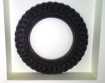 Life Spiral Mirror Frame