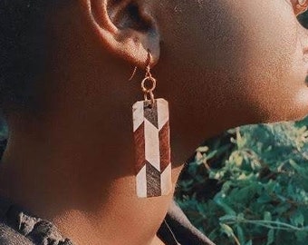Brownsberg - Wooden Earrings