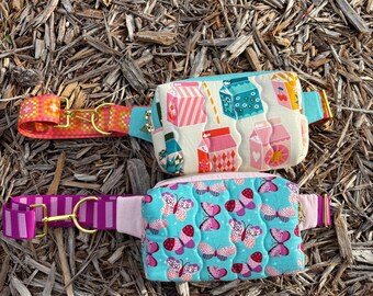 Handmade quilt belt bag Upcycled Vintage Quilt Fanny Pack | Vintage Quilt Cross Body  main image 3