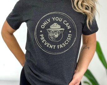 National Park Bear T-Shirt: Funny Anti-Fascism Political Tee