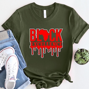 Black Excellence T-Shirt: African American Pride Tee