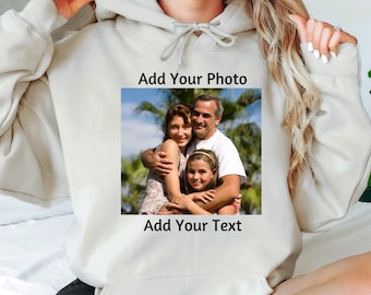 Custom Photo Hoodie: Personalized Picture & Text Hoodie