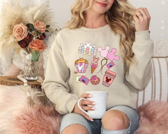 Disneyland Crewneck Sweatshirt: Magical Kingdom Sweatshirt, Matching Disney Sweatshirt, Cozy Park Outfit