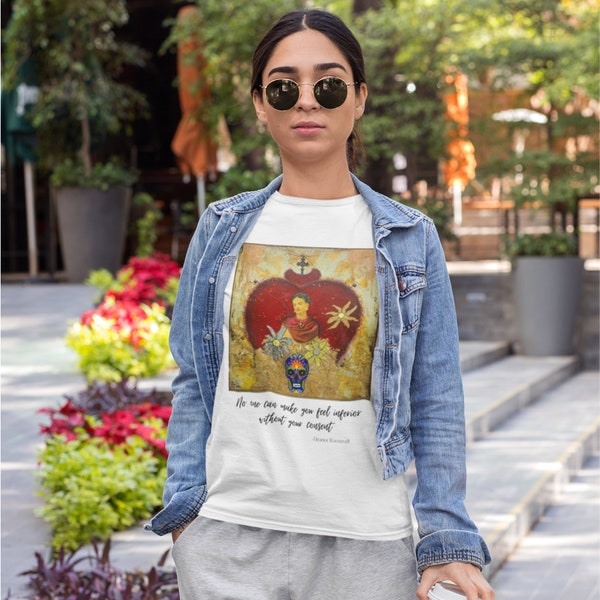 Frida Kahlo T-Shirt Frida Kahlo Art Mexican Art Gift for Mom Gift for Wife Gift for Daughter Gift for Her Unisex t-shirt