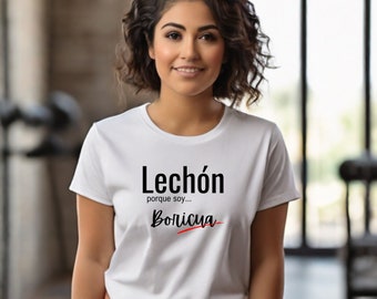 T-shirt Lechón Boricua, Porto Rico, Camicia portoricana, Regalo Boricua, Orgoglioso Boricua