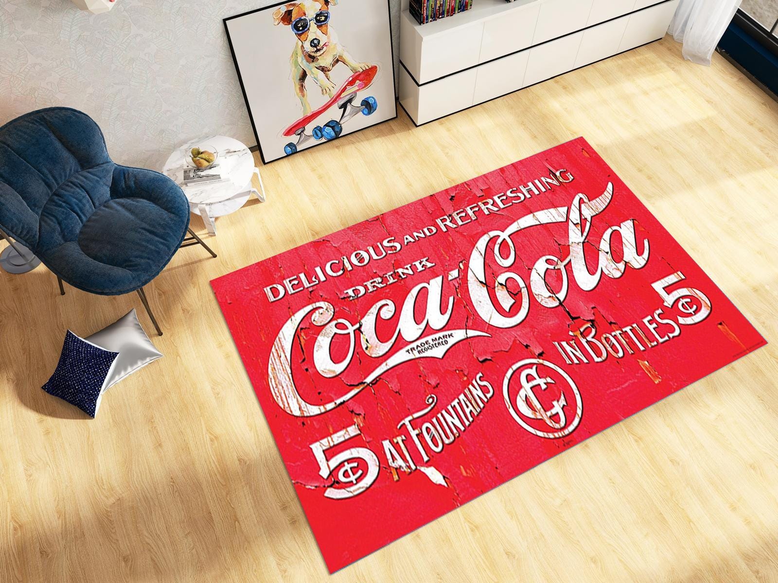 コカコーラカーペット - Etsy 日本