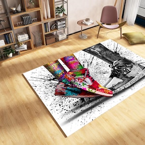 Custom Sneakers Rug: Personalized Sneakerhead Decor - Etsy