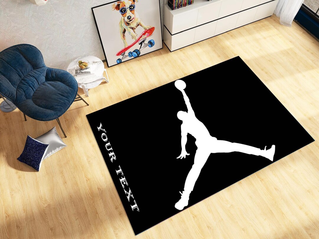 4 Variation, Custom Sports Rug, Basketball Lover, Basketball Rug ...