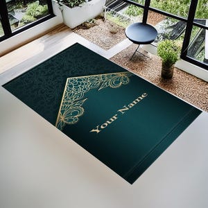 Islamic Prayer Mat, Muslim Prayer Rug, Turkish Prayer Rug, Prayer Rug For Gift, Custom Prayer Mat, Muslim Carpet, Ramadan Eid Gift, Janamaz
