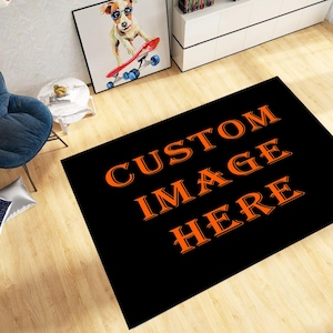 Custom Rug, Personalized Rug, Custom Photo Rug, Custom Rug With Your Logo, Personalized Decor, Personalized Gift, Custom Rug, Private Rug