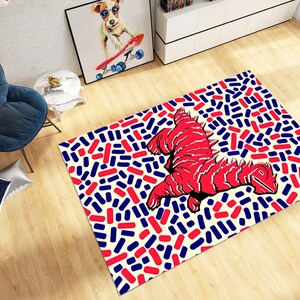 Dinosaur Rug, Animal Rug, Dinosaur Decor, Nursery Rug, Boys Room Rug, Area Rug, Trendy Rug, Popular Carpet, Modern Carpet, Gift For Kids
