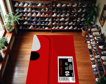 Op maat gemaakt sneakerkleed: gepersonaliseerd Hypebeast-decor