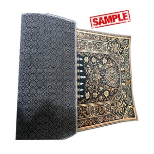 Christian Prayer Rug: Jesus Decor, Catholic Mat, Orthodox Carpet, Cross Design image 9