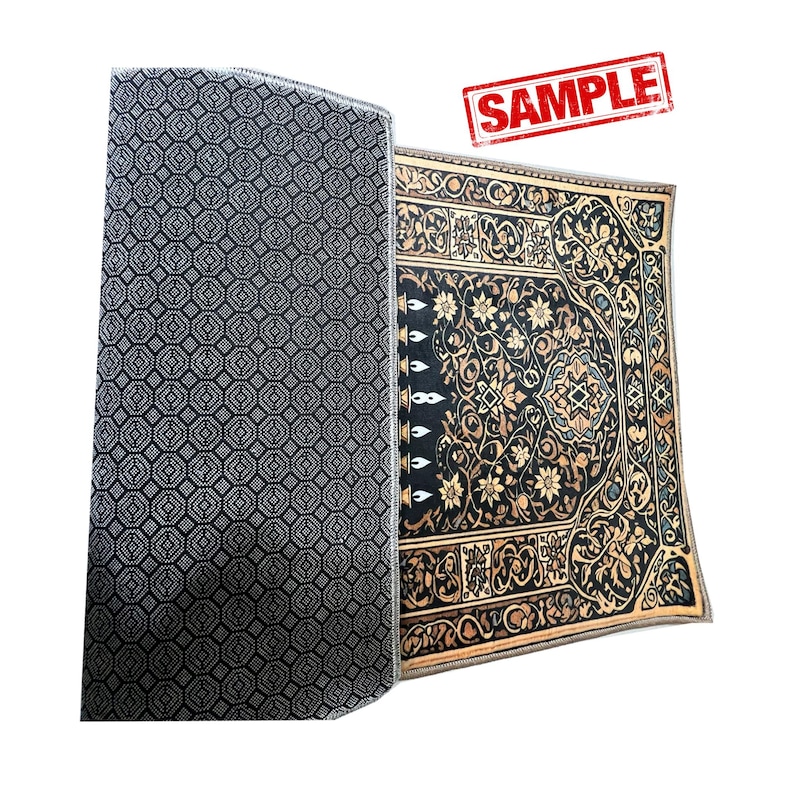 Christian Prayer Rug: Jesus Decor, Catholic Mat, Orthodox Carpet, Cross Design image 9