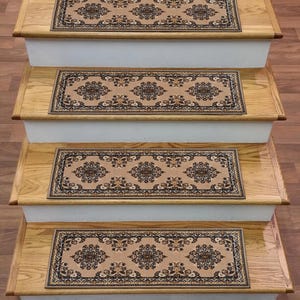 Oriental Stair Tread Rug: Non-Slip Stairway Carpet Runner