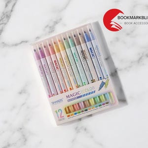 Dual Tip Highlighter Set | Vivid Changing Markers | Perfect For School and Office | Journaling & Art Projects