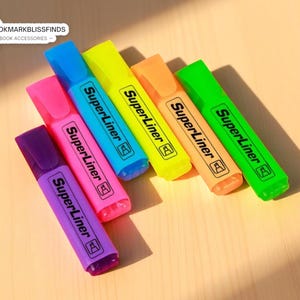 Conjunto de Marcadores Coloridos | Marcadores de Arte Fluorescentes | Canetas de Desenho com Ponta Plana | Ferramentas de Escrita Oblíqua | Material Escolar e de Escritório