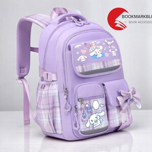 Sac à dos scolaire pour enfants | Design imprimé des détails du sac à dos | Joli sac à la mode | Essentiels confortables pour les élèves du primaire | Article d'approvisionnement pour enfants