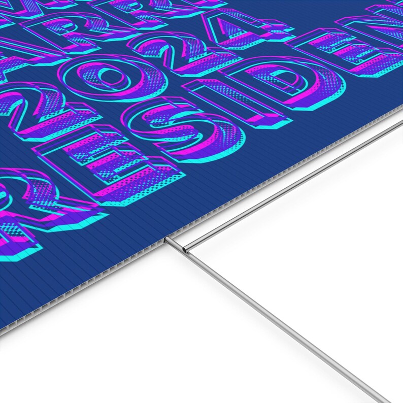 Letrero De Patio Crazy Novelty Guy Trump Vance 2024, 45 X 30 | Meses