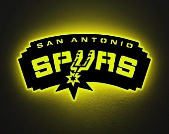 San Antonio Spurs LED Wall Decor: NBA Fan Gift