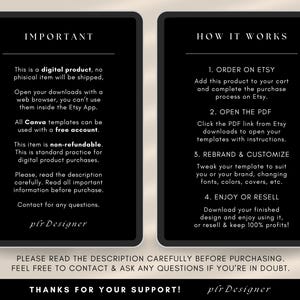 Etsy High Quality Premium PLR Hyperlinked Digital Planner with Private Label Rights