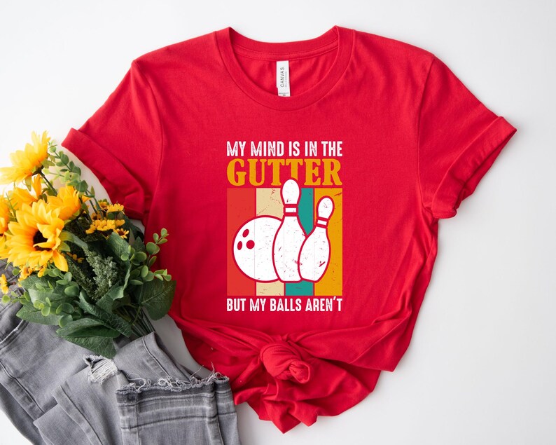 Funny Bowling Shirt, Retro Bowling T Shirt, Bowling Party Shirt
