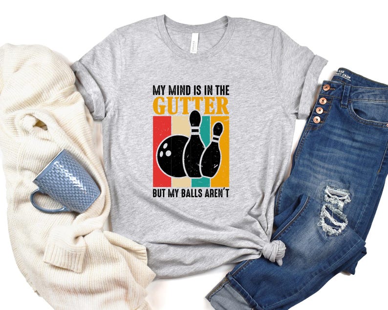 Funny Bowling Shirt, Retro Bowling T Shirt, Bowling Party Shirt