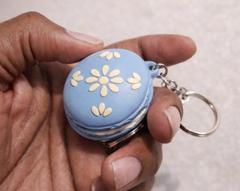 Spring Egg Macaron Fidget Clicker | Sensory Click Toy | Easter Basket Stuffer | Keychain Option