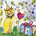 Printable Cat Birthday Card Digital Download Instant - Etsy
