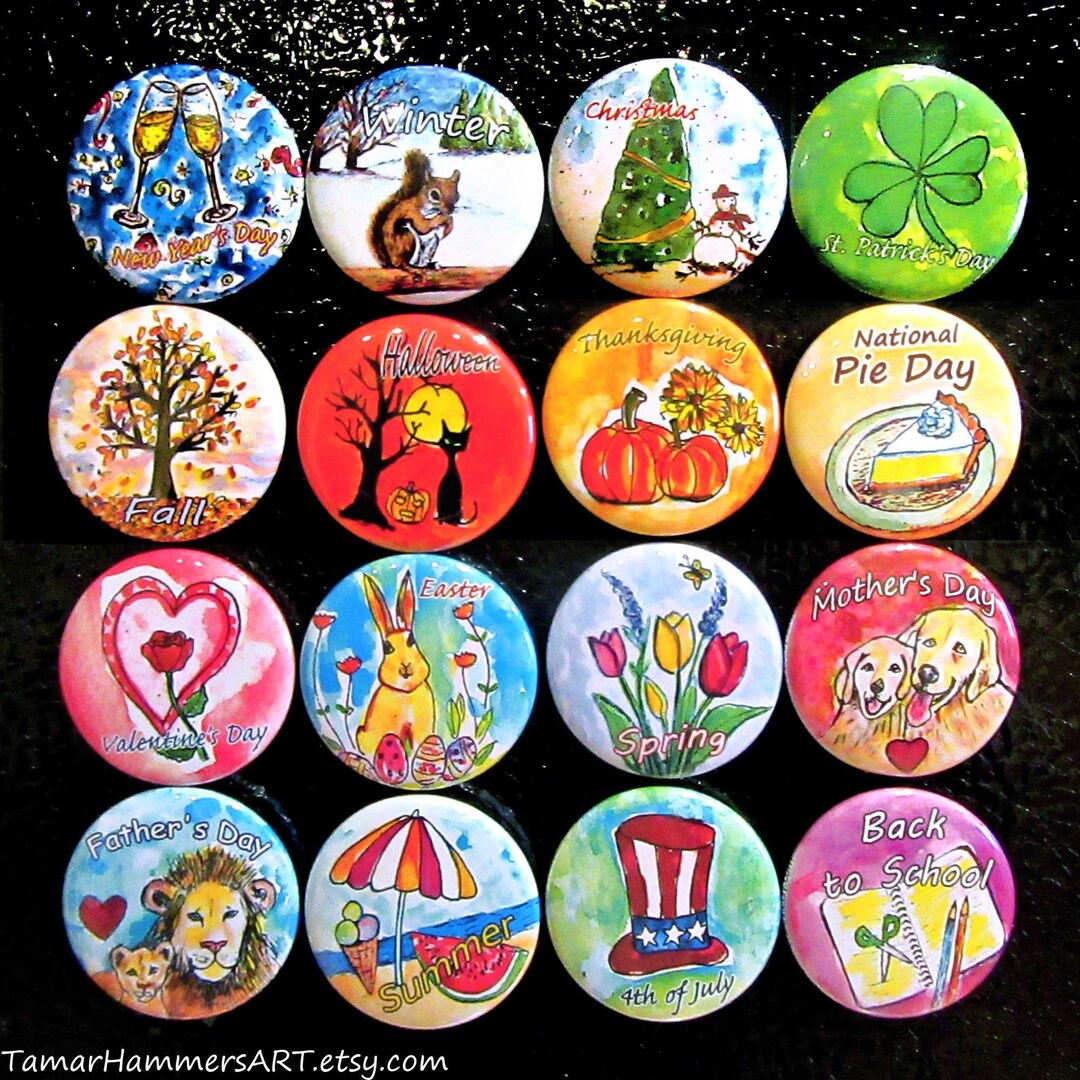 Holiday Calendar American Holidays Back to School Etsy Australia