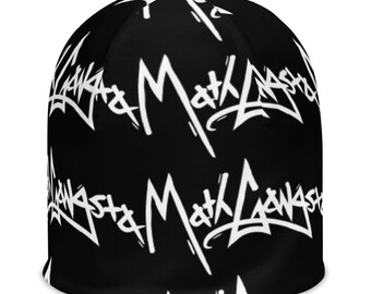 Gorro de pizarra de gánster matemático